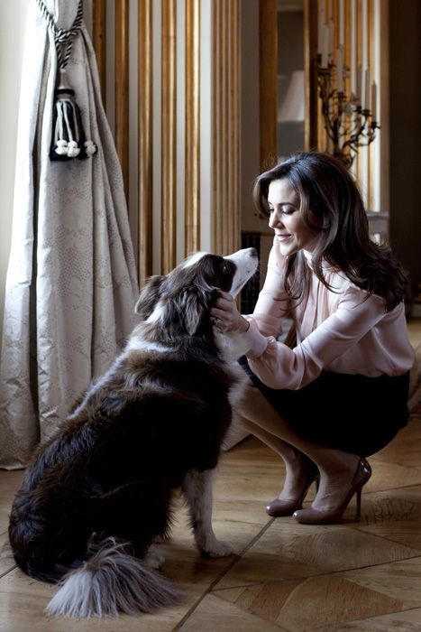 Crown Princess Mary of Denmark dog