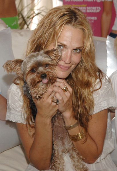 Molly Sims yorkie