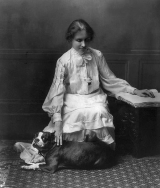 Helen Keller dog