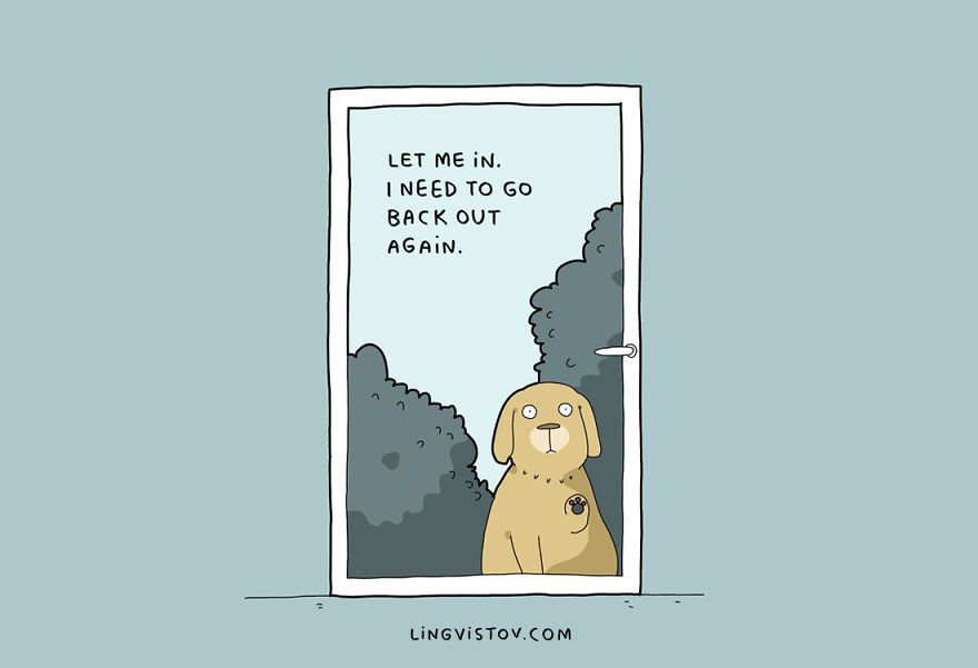 10 Illustrations Every Dog Owner Will Understand