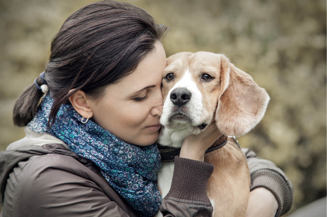 Most dogs don't love being hugged