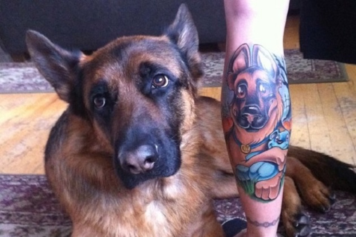 6. "German Shepherd Police Tattoo" - wide 4