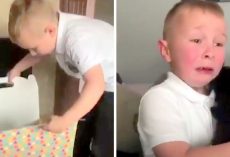 Boy Gets Tortured By Bullies At School, Cries His Heart Out When He Gets A Puppy