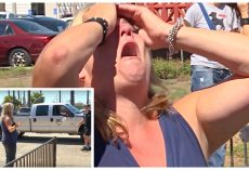 Woman Hosts Pet Adoption Event But No One Shows Up And A Truck Pulls Up Behind Her