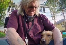 Veteran Finally Holds Beloved Dog Again After Lady Stole Pup Along With His Car