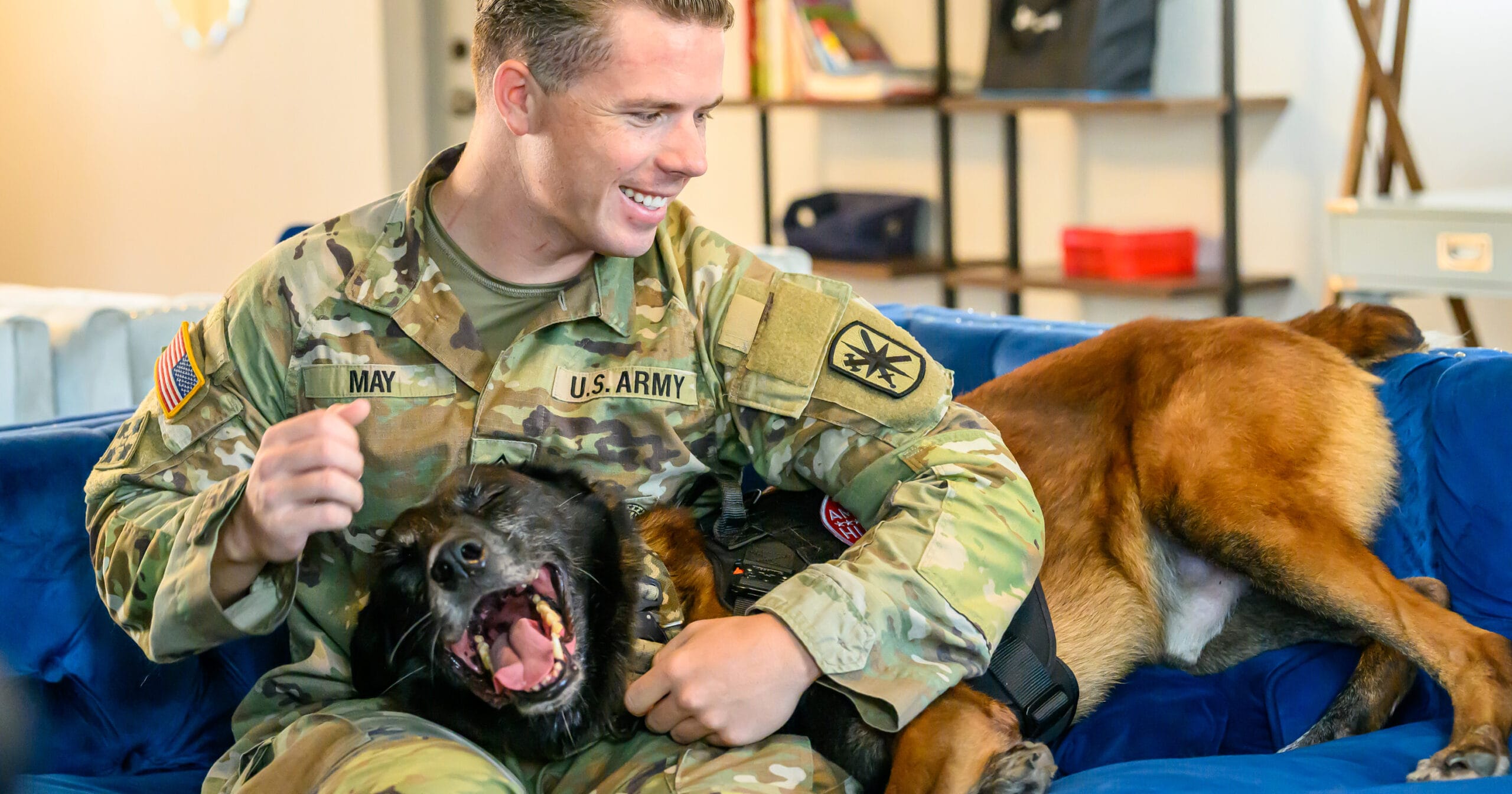 Military dog and handler formed inseparable bond in Iraq — years later, they’re finally reunited