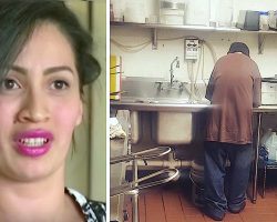 Café Owner Lets Homeless Man Work For The Day. 2 Weeks Later, She Walks In And He’s Still There