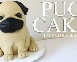 [RECIPE] How To Make A Simple, Cute 3D Pug Cake!