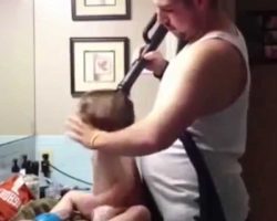 Dad Shows Off His ‘Superpower.’ How The Baby Reacts Has Mom Completely Cracking Up!