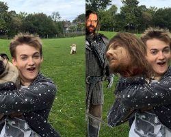 King Joffrey Hugged A Pug And People Went Wild With ‘Game Of Thrones’ Photoshops
