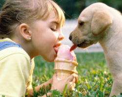 Love At First Lick: These Photos Of Cuddliest Baby & Dog BFF Will Melt Your Heart