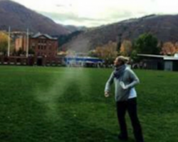 Friend Takes A Picture Of Woman Spreading Her Dog’s Ashes. What Was Captured Is Giving The Internet Goosebumps