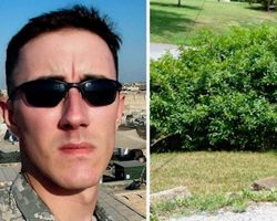 Veteran decides to commit suicide and goes for last smoke, then hears rustling in bushes