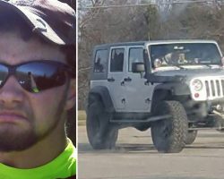 Man spots odd silver jeep at Walmart for weeks, decides to approach driver