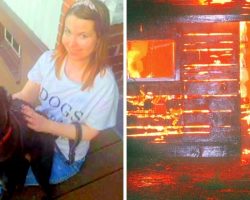 Abused Dog Was Healed By Disabled Woman, So He Chose To Die With Her During Fire