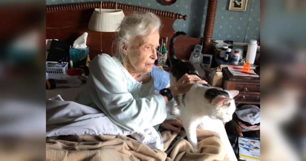 101YearOld Woman Adopts Oldest Cat In The Shelter