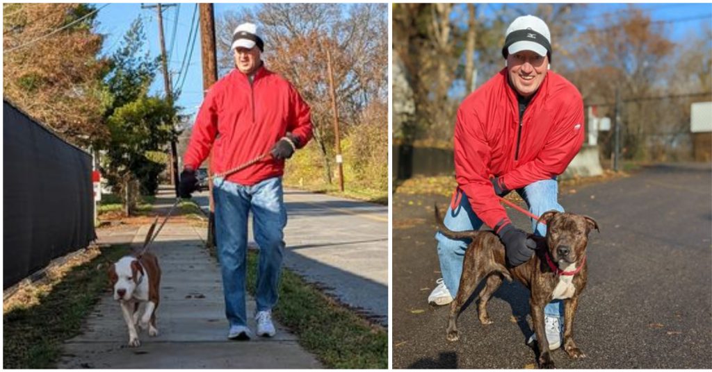 Shelter Volunteer Walks 50 Dogs On His 50th Birthday To Raise Money For