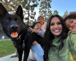 Vanessa Bryant Acquired A New German Shepherd Dog Named “Loki “