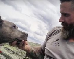 Recovering Addict Adopts Dog From The Euthanasia List, But She Won’t Look Him In The Eye