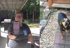 Postal worker finds dog bitten by copperhead snake, saves her life by rushing her to vet