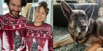 Kaley Cuoco, partner Tom Pelphrey announce death of beloved dog Blue