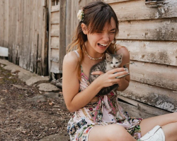 Bride’s Wedding Becomes A Fairytale When Four Kittens Steal The Show