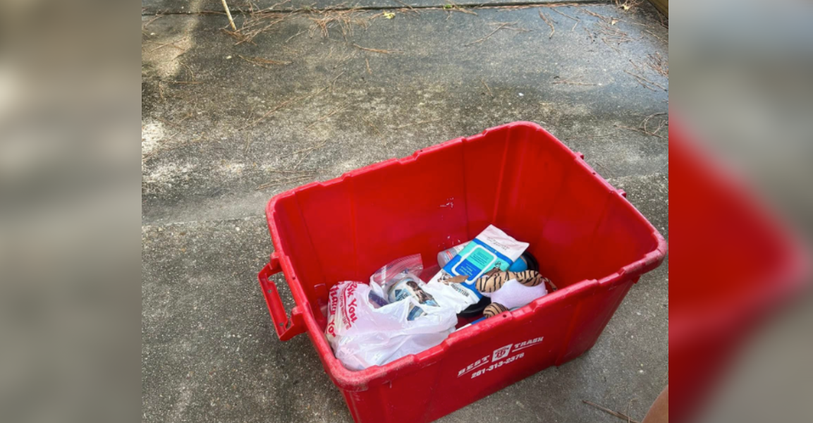 Neighbors Spot Strange Bin In Backyard — Then Realize Someone Inside Needs Help