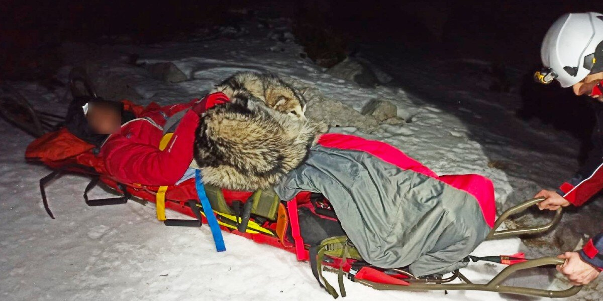 Loyal Dog Stays By Injured Hiker’s Side All Night — And Saves His Life